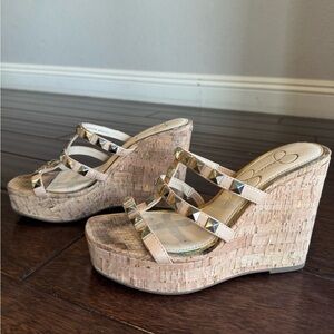 Jessica Simpson Sourie Wedge Sandal Size 6.5